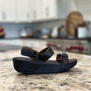 Fitflop Edit Slingback Sandal Black size 8